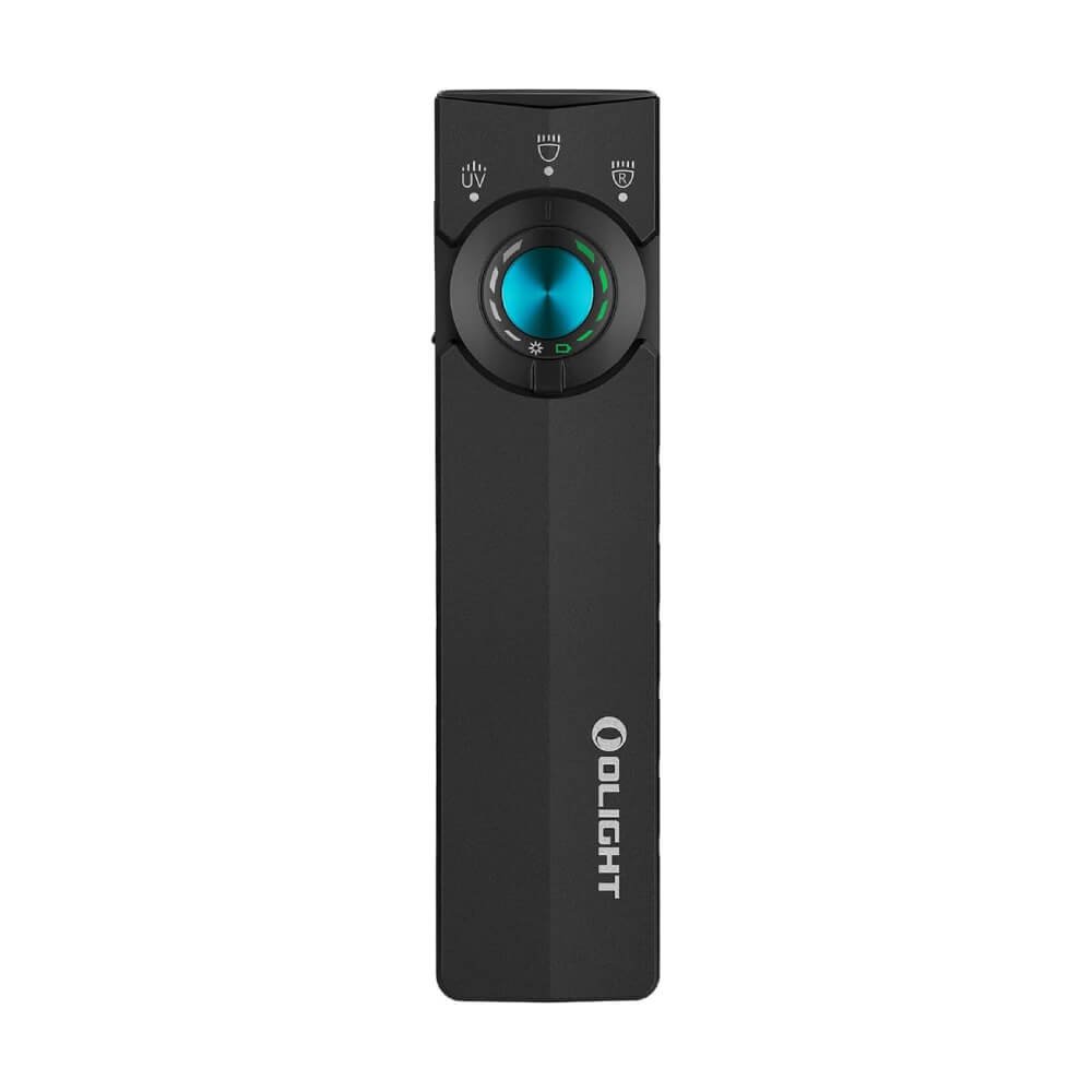 Flash Light OLIGHT ArkPro Lite Flat Pocket Flashlight, Rechargeable Portable 1200 Lumens with White LED, Red Light, and UV Light, Triple Sources for Pet Urine Detection, Camping, Emergency, Working (Matte Black) - Image 1