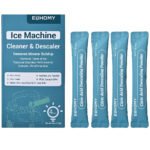 EUHOMY Ice Maker Cleaner & Descaler, 4 Uses & Individually Packed