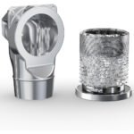 Magnetic Dryer Vent Coupling DV90 Airtight Seal Dryer Vent Connector Kit Easy to Clean Quick Connector Including a 2.6ft 4" Duct and two Clamps