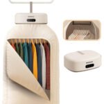 MOJOCO Portable Clothes Dryer - 600w Compact Dryer for Apartment, Travel