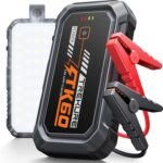 TREKURE Car Battery Jumper Starter Portable 5000A, Portable Car Jump Starter up to 10L Gas or 8L Diesel Engine, Jump Box, Jumper Cables for Car Battery, Magnetic Build, 2000LM Flashlight, Power Bank