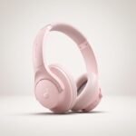 Soundcore by Anker Q20i Hybrid Active Noise Cancelling Headphones, Pink