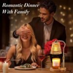 Candle Warmer Lamp with Timer Dimmable, Flameless Scented Wax Melter - Image 2